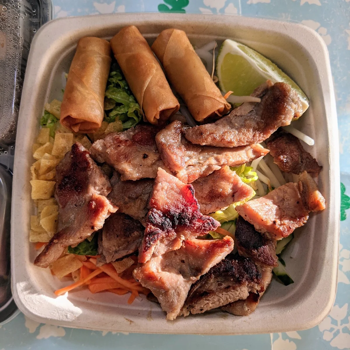 Vermicelli Crispy Spring Roll & Grilled Pork