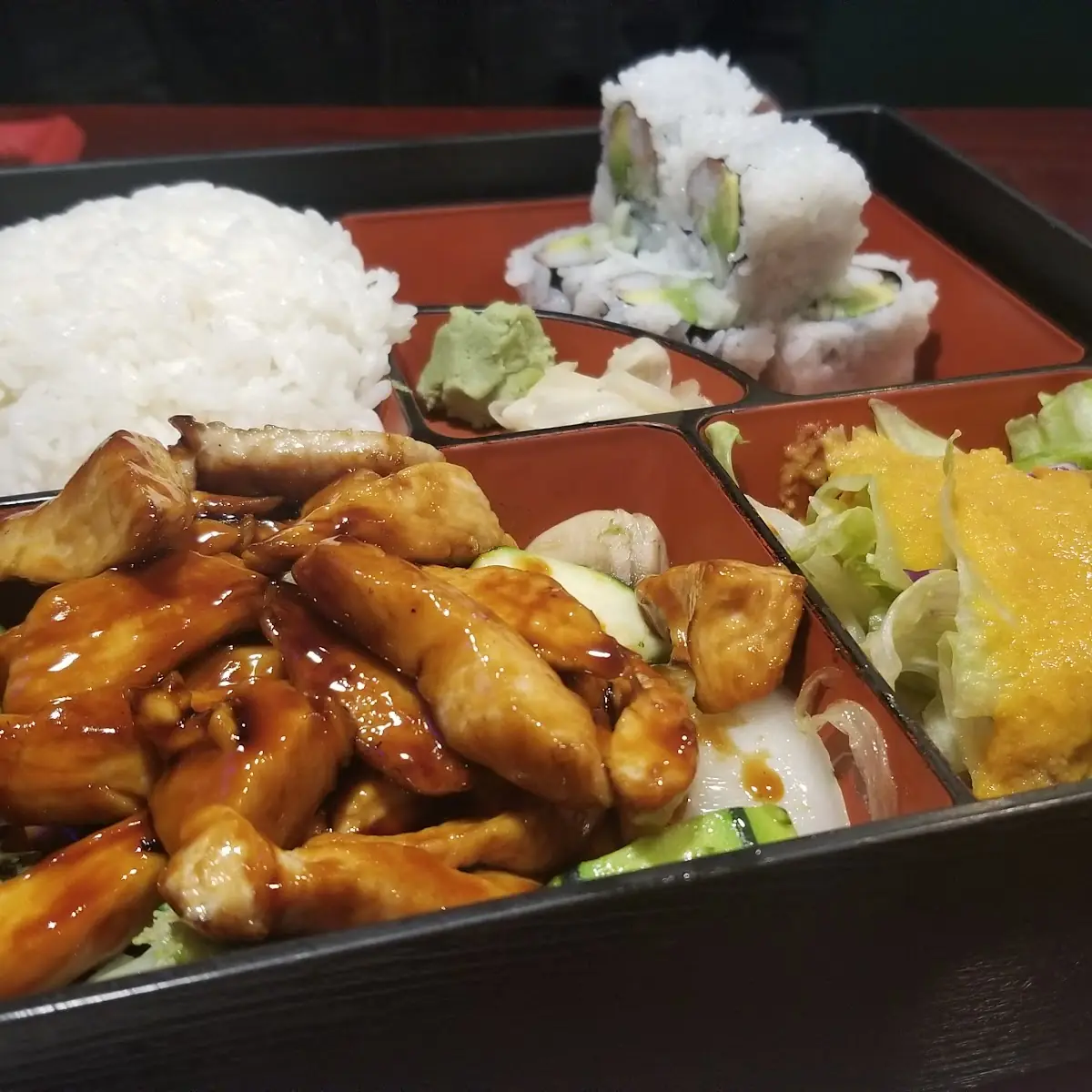 Teriyaki Chicken Bento Box