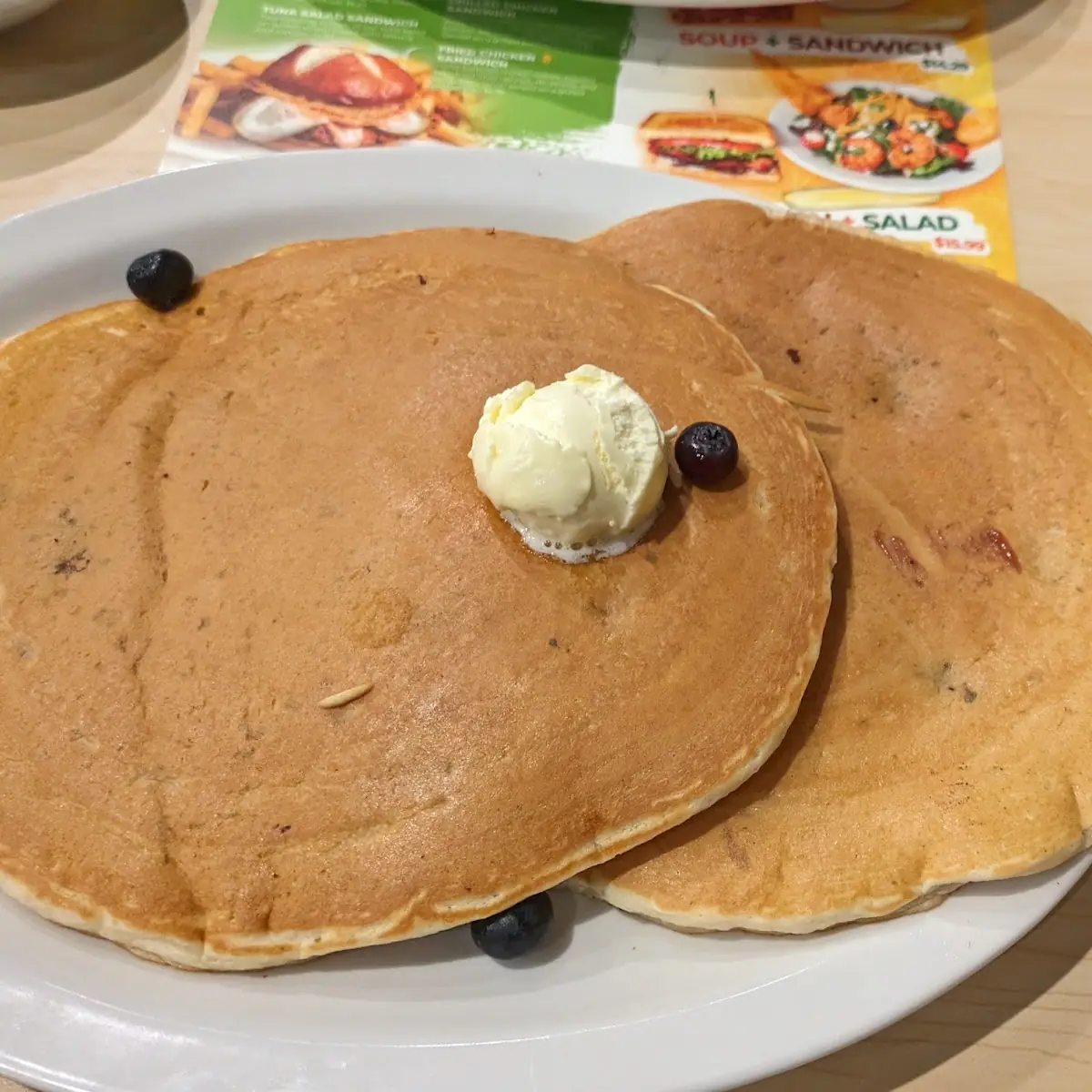 UH Blueberry Pancakes