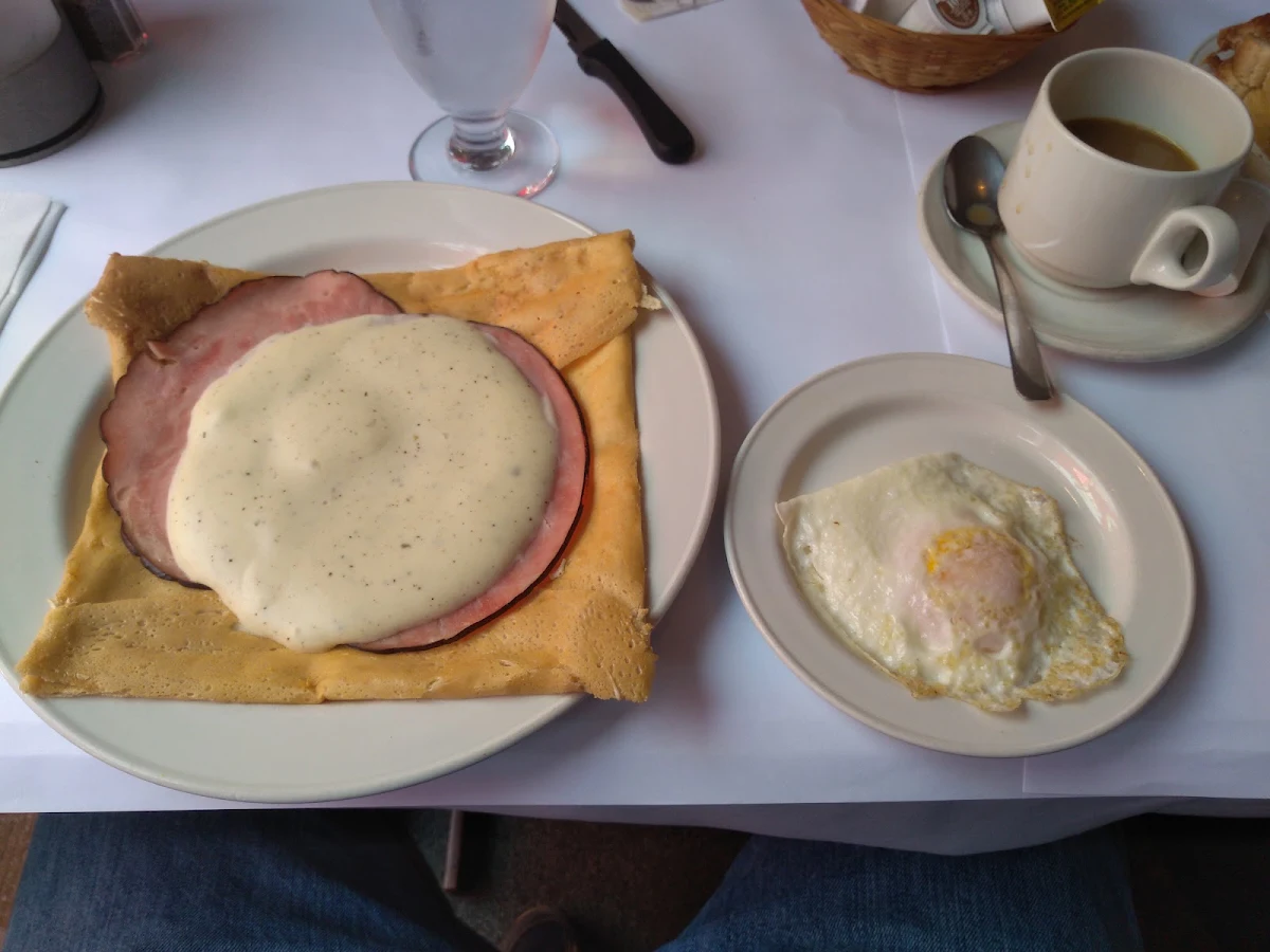 Ham and Cheese Crepe