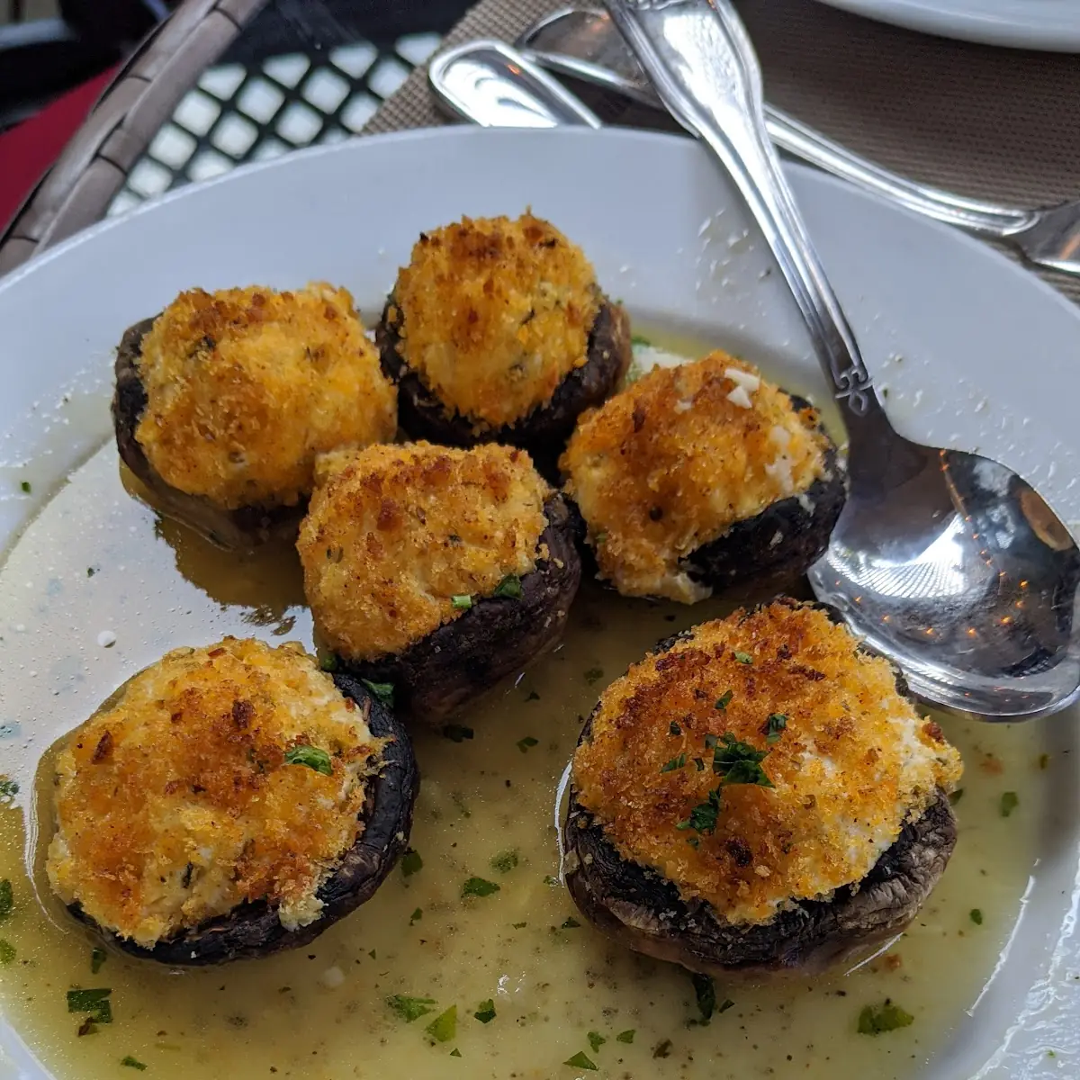 Stuffed Mushrooms with Goat Cheese
