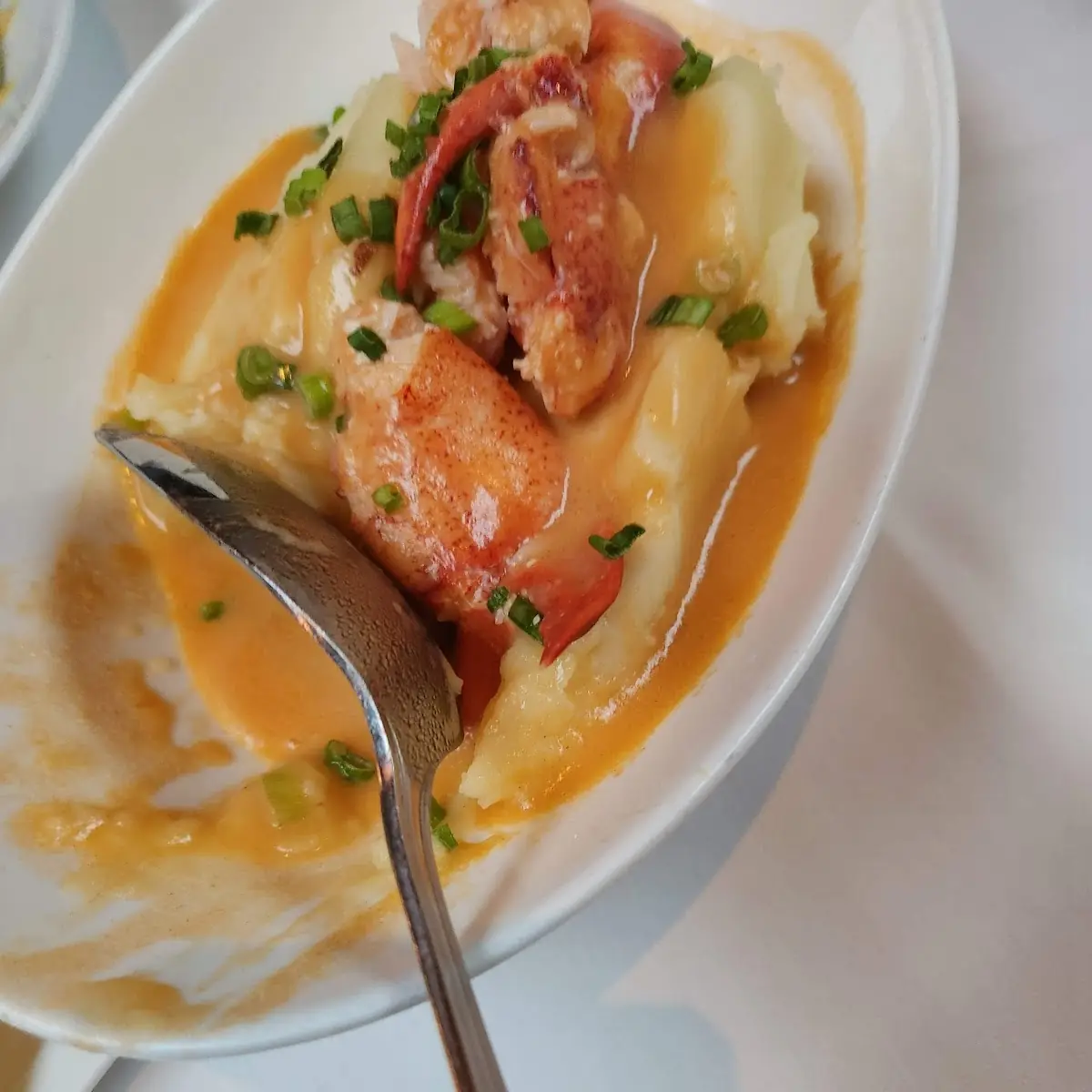 Butter Poached Lobster Mashed Potatoes