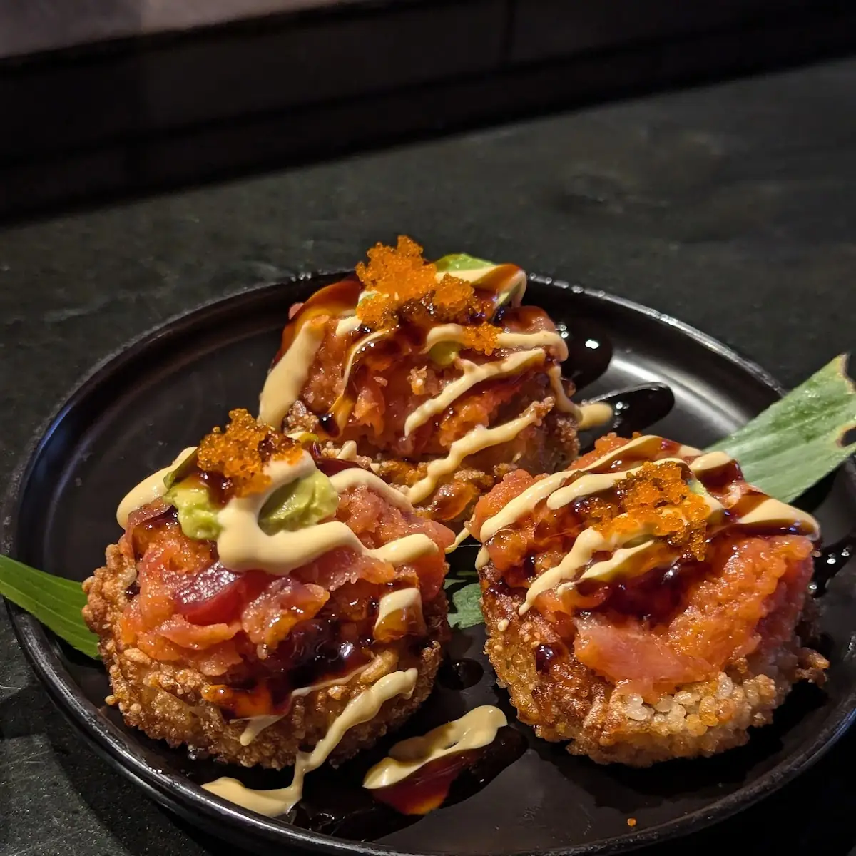 Spicy Tuna Rice Cakes