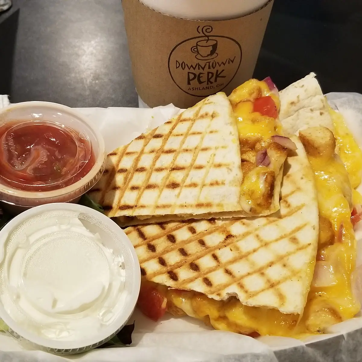 Spicy Chicken Quesadilla