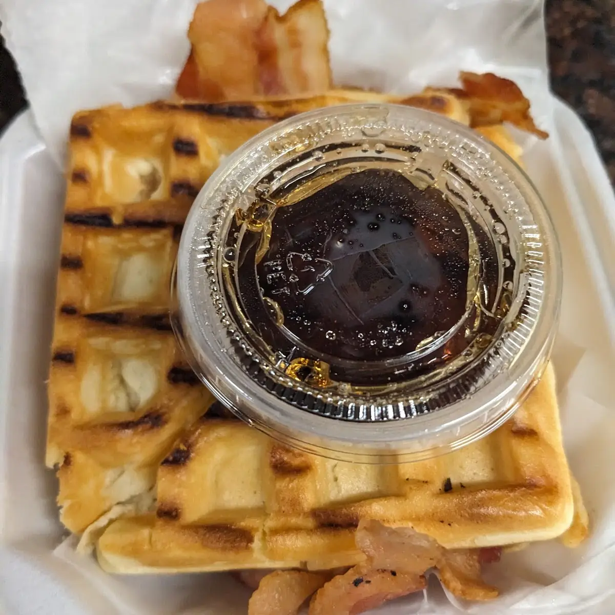 Waffle Breakfast Sandwich