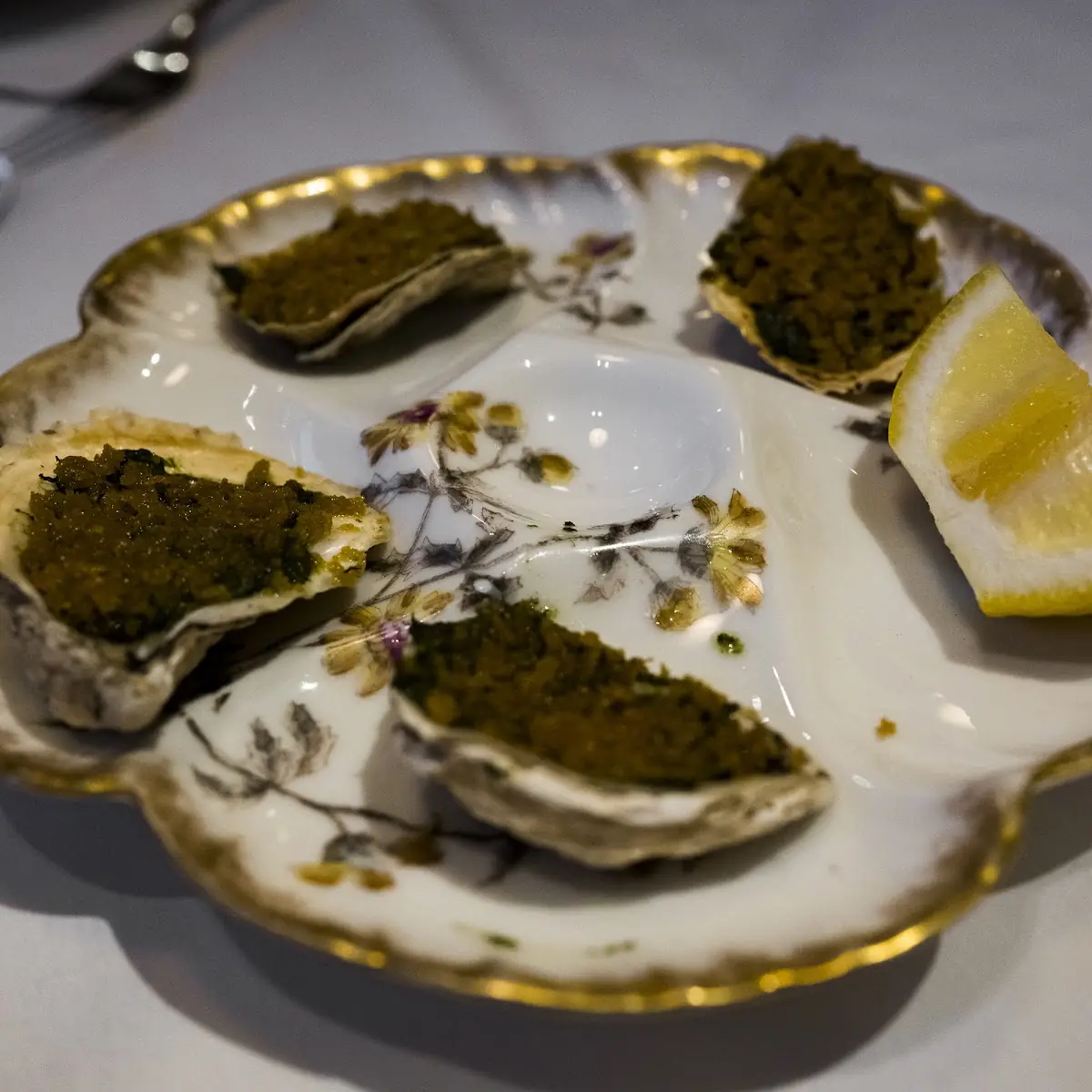Oysters Rockefeller