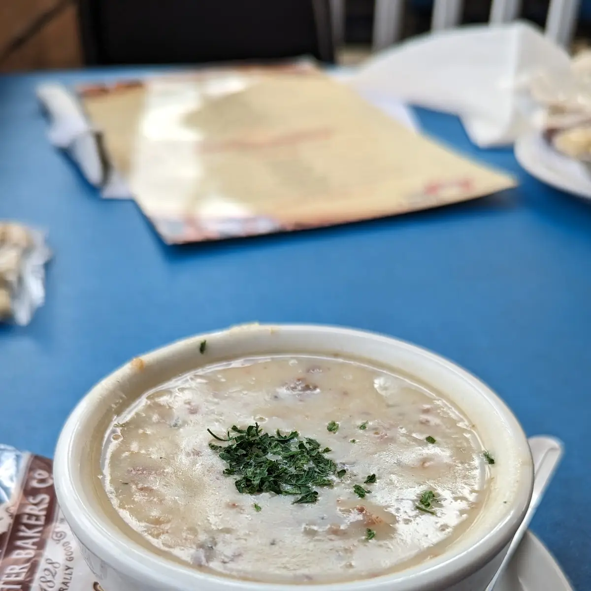 Bowl New England Clam Chowder