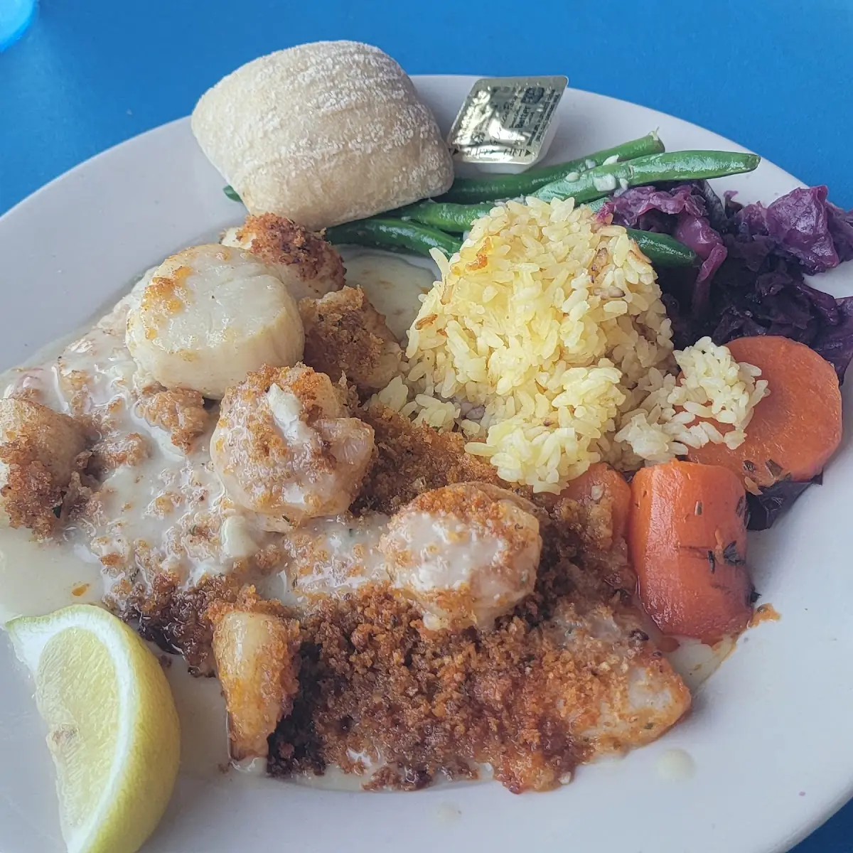 Broiled Seafood Platter
