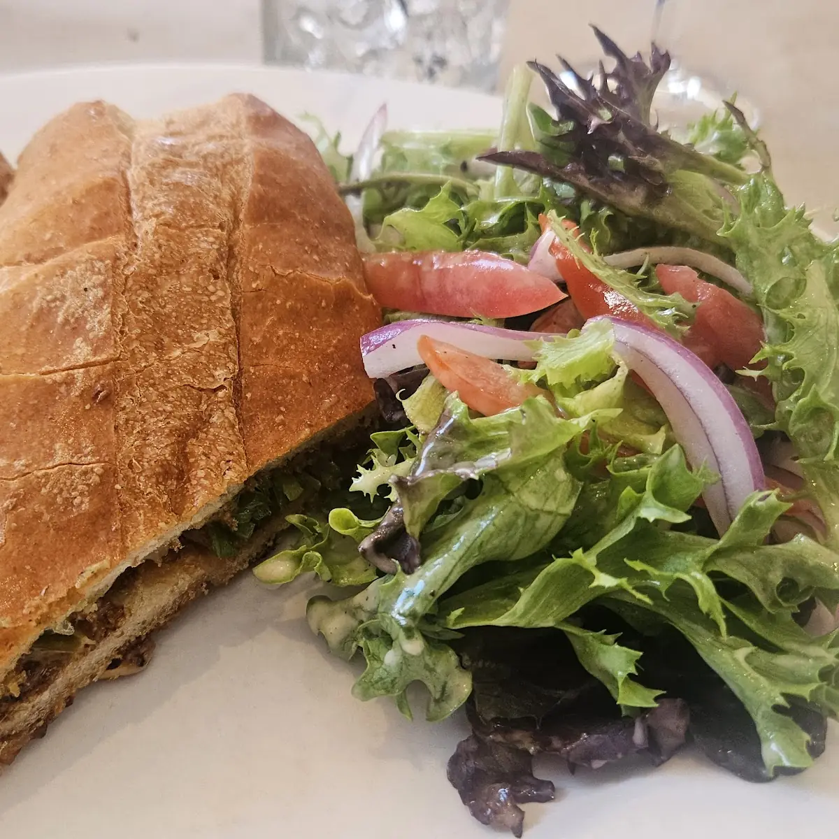 Korean Cheesesteak Sandwich