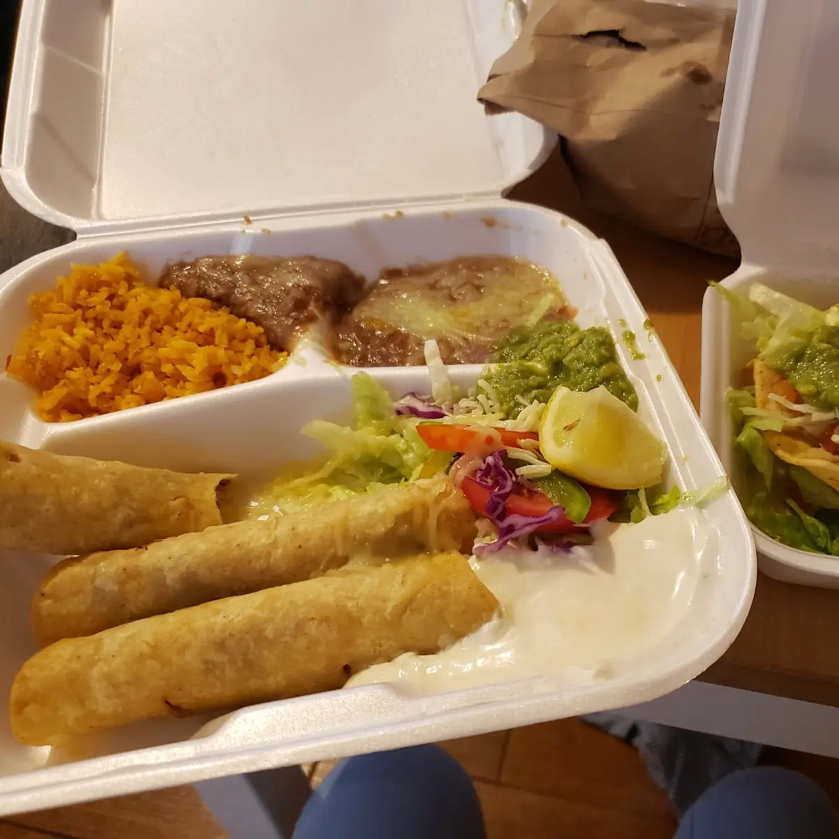 Flautas Rolled Taquitos