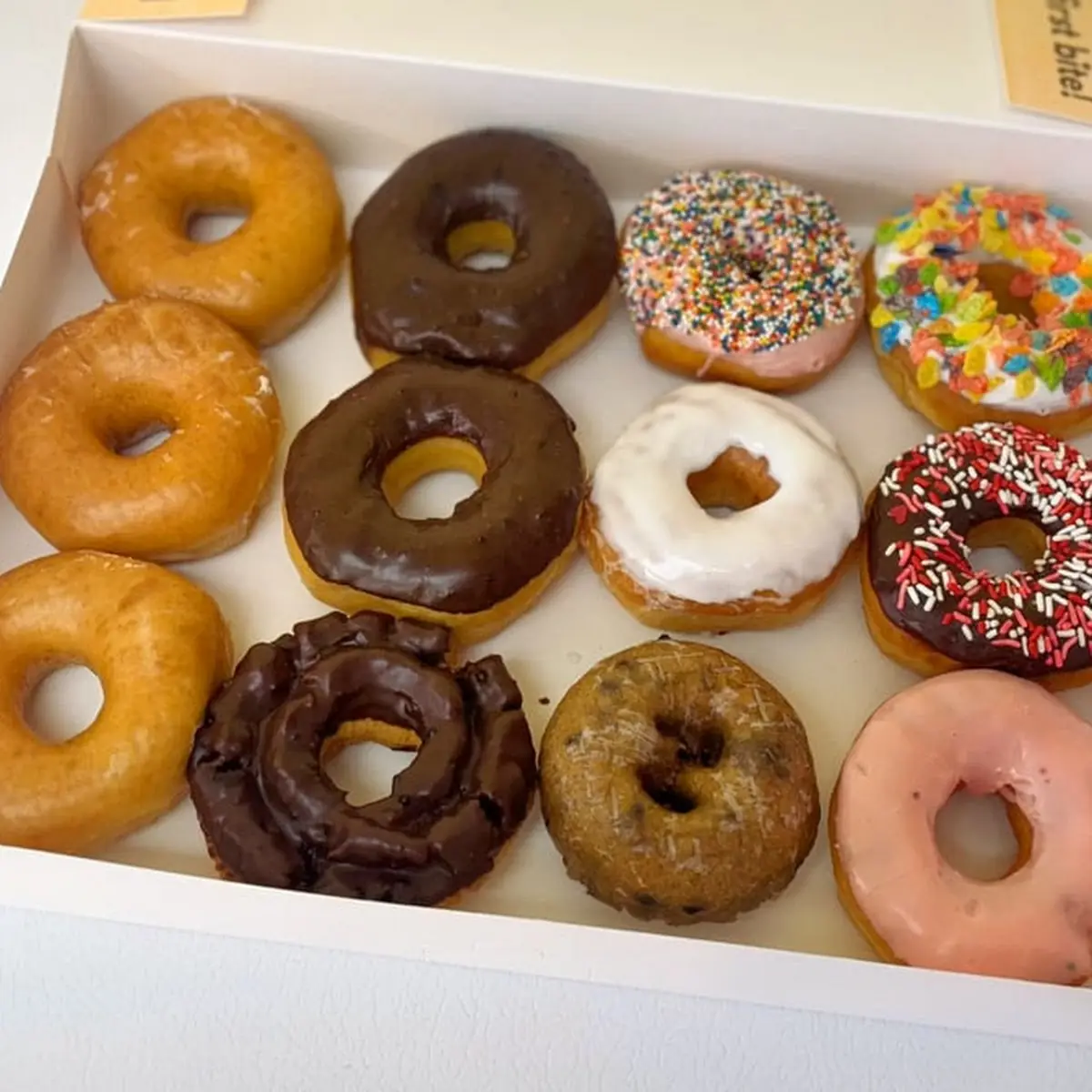 Assorted Frosted and Glazed Donuts