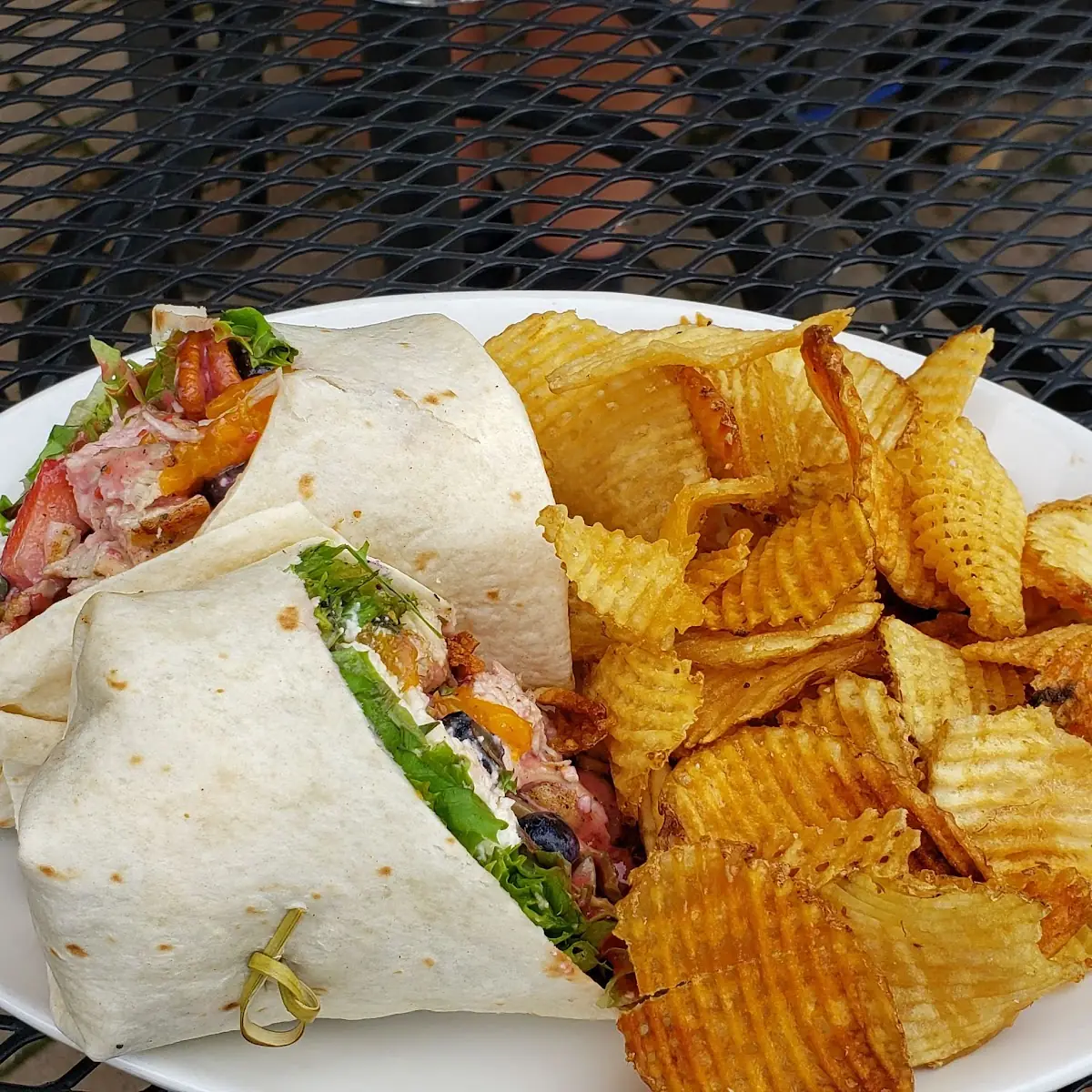 Strawberry Chicken Wrap