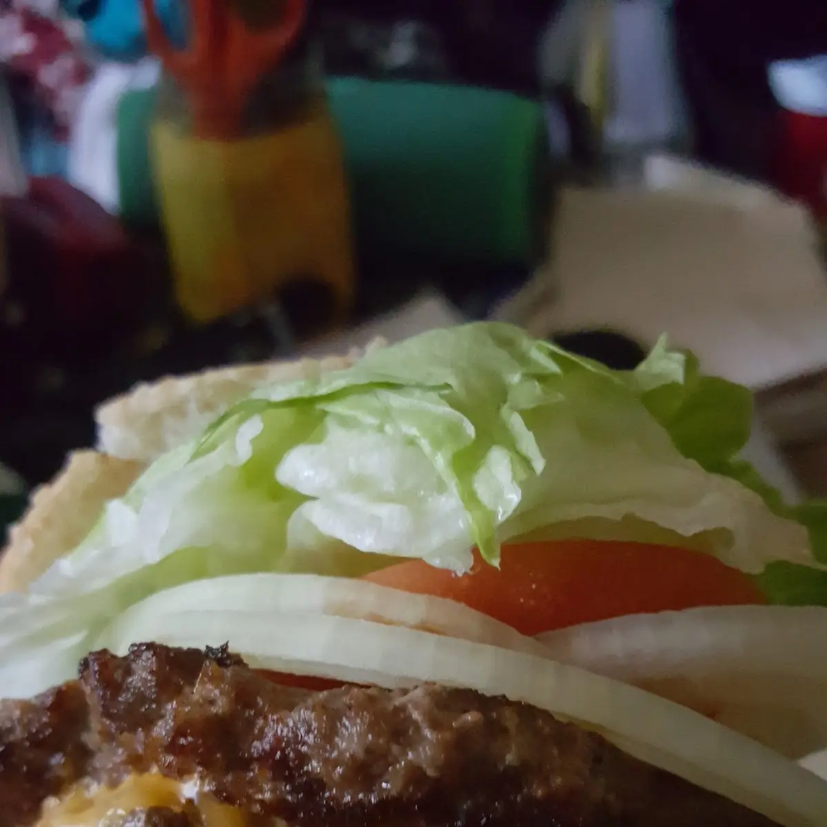 Double Teri Cheeseburger Deluxe