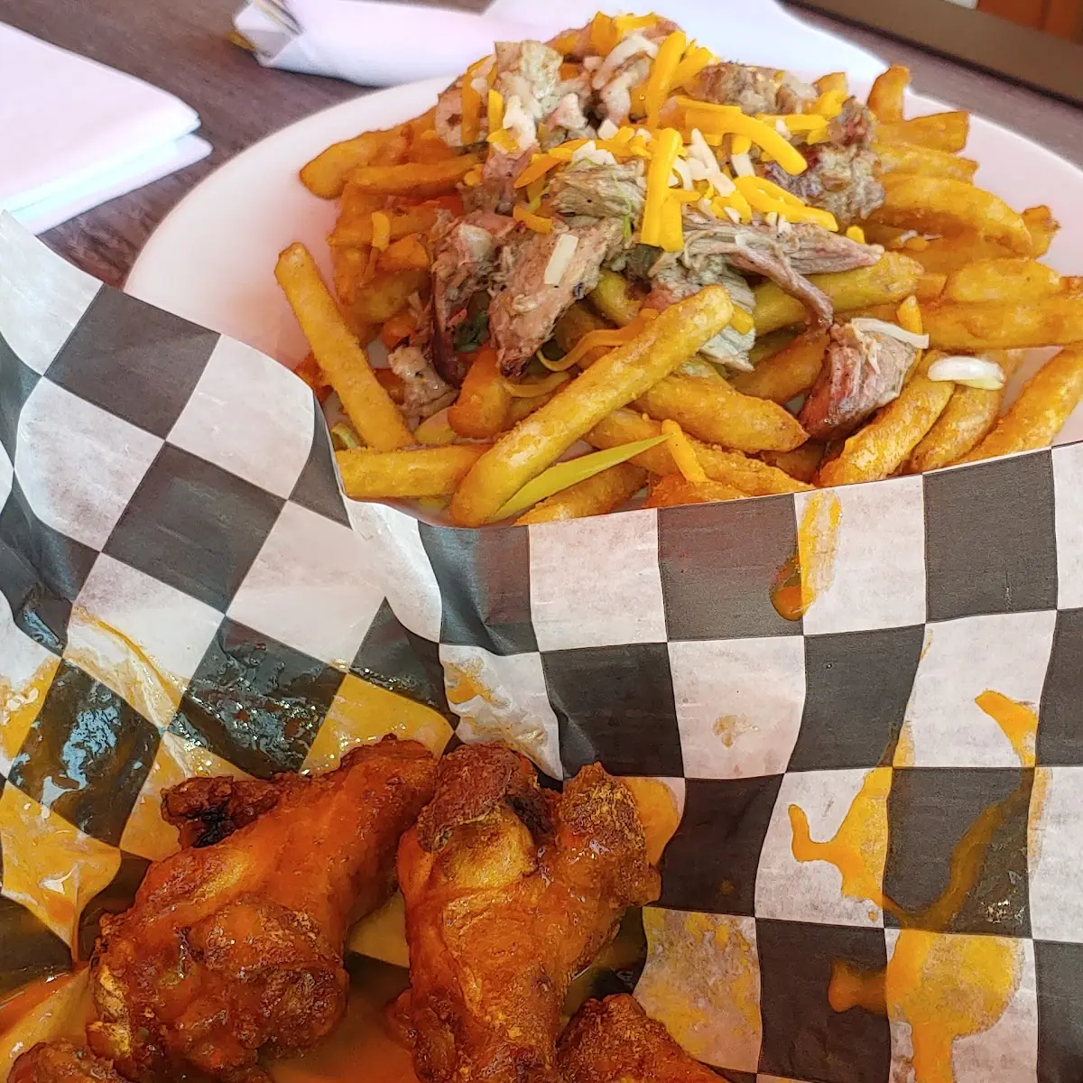 Wings and Fries