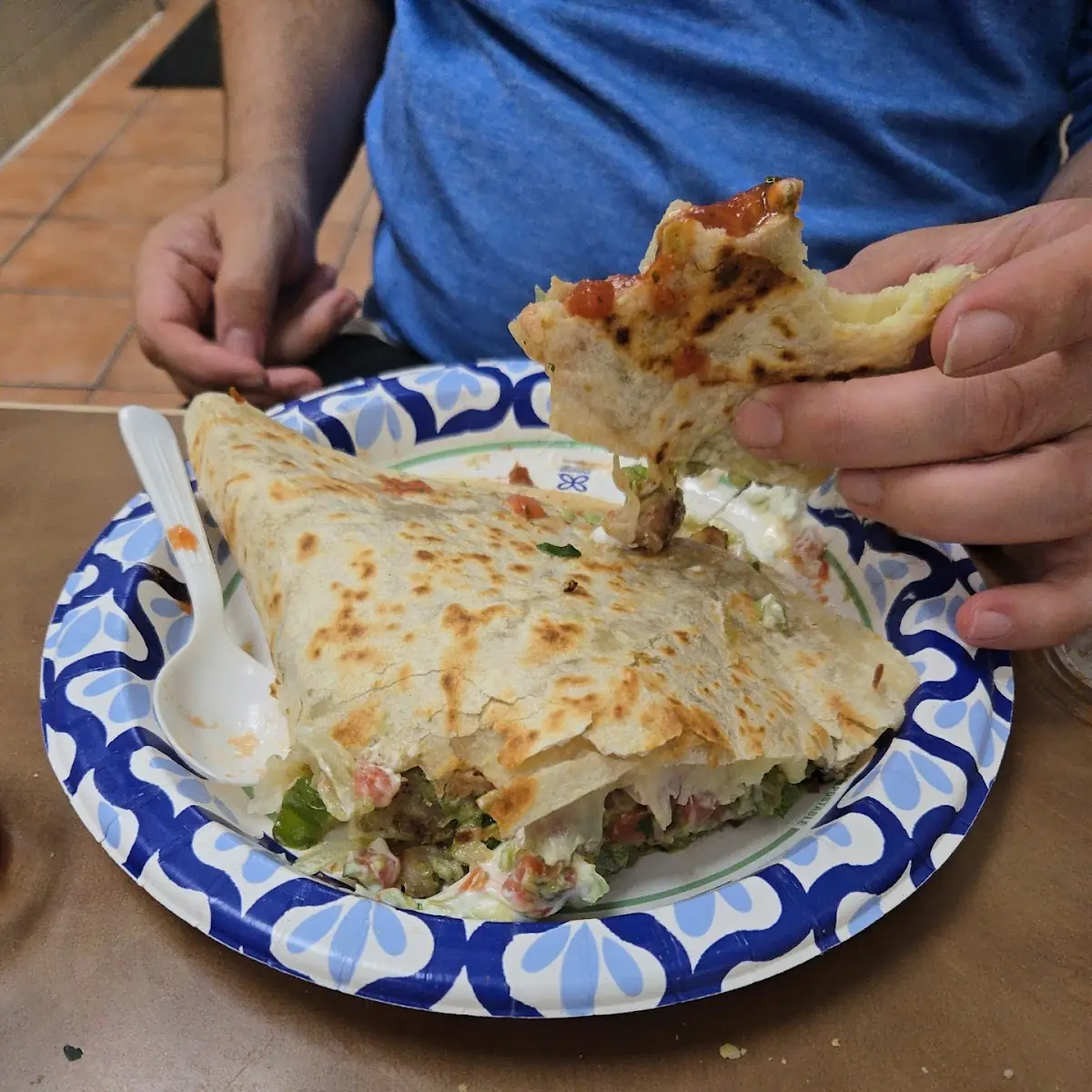 Grilled Chicken Quesadilla