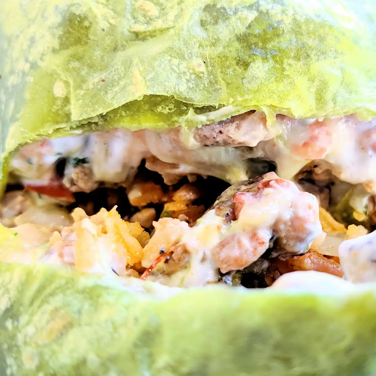 Super Green Burrito Supreme
