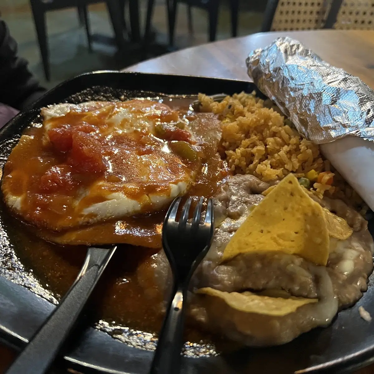 Chile Relleno & Enchilada Plate