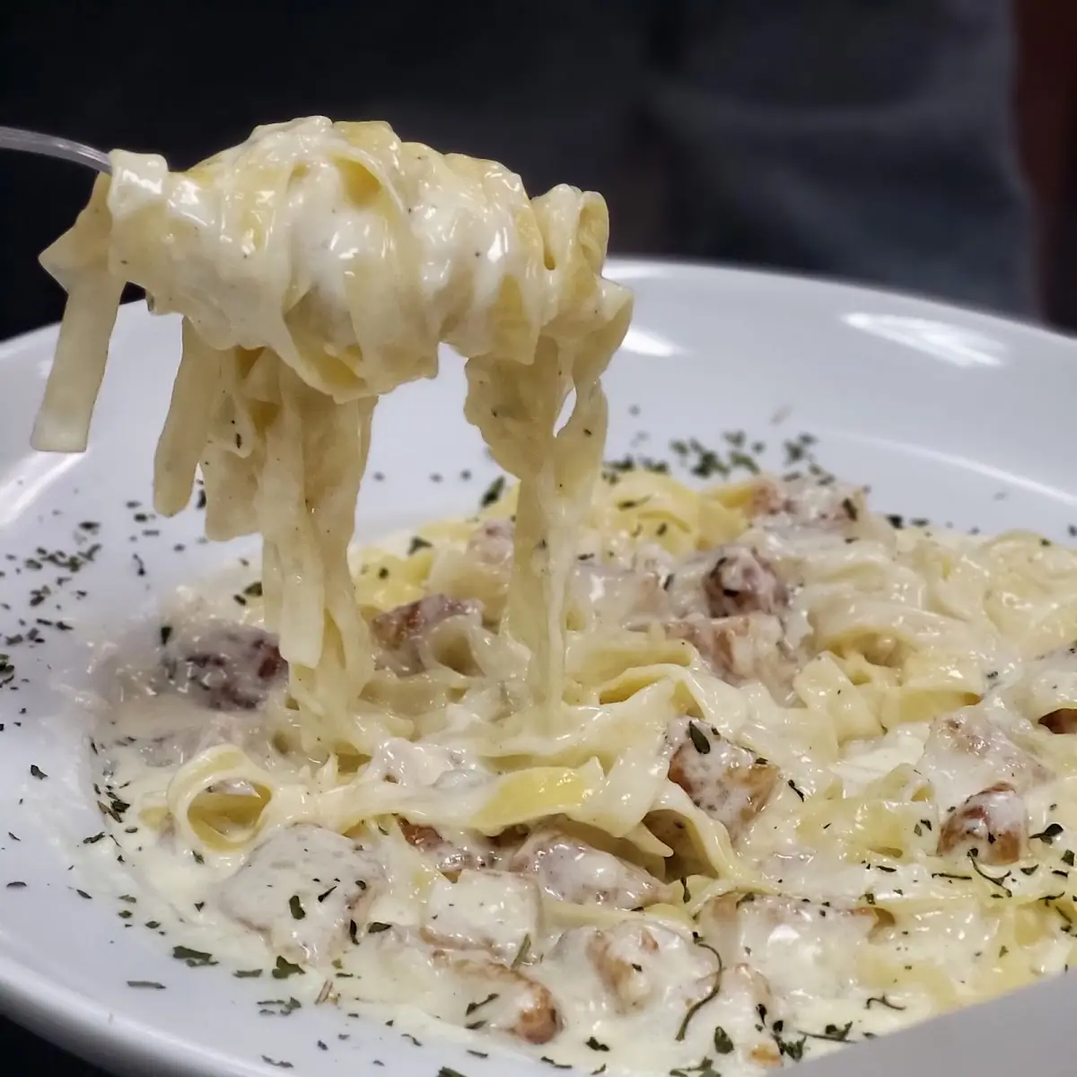 Chicken Fettuccine Alfredo