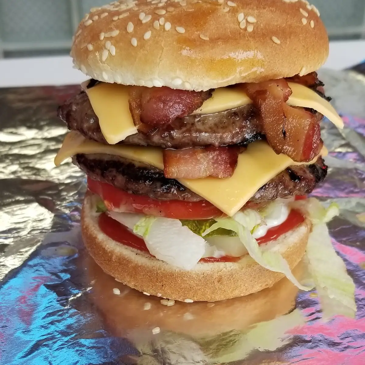 Bacon Double Cheeseburger