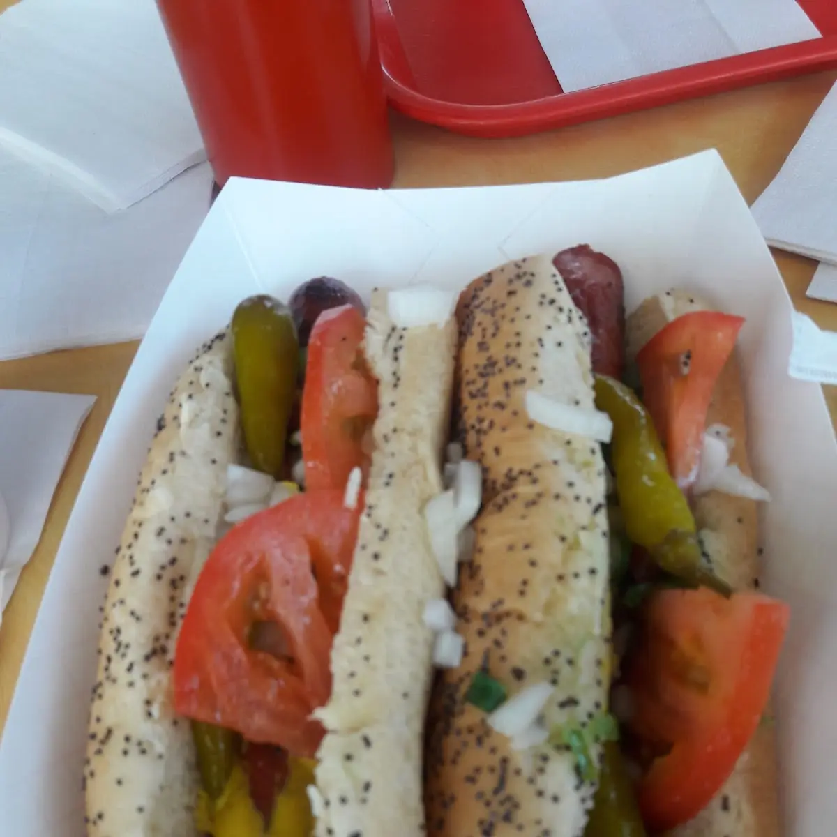 Double Hot Dog