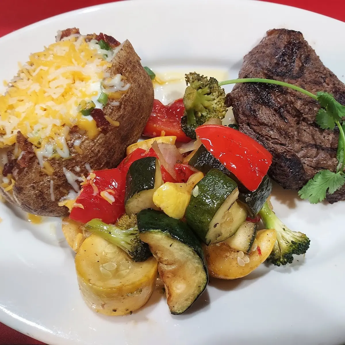 8 Oz Sirloin Steak