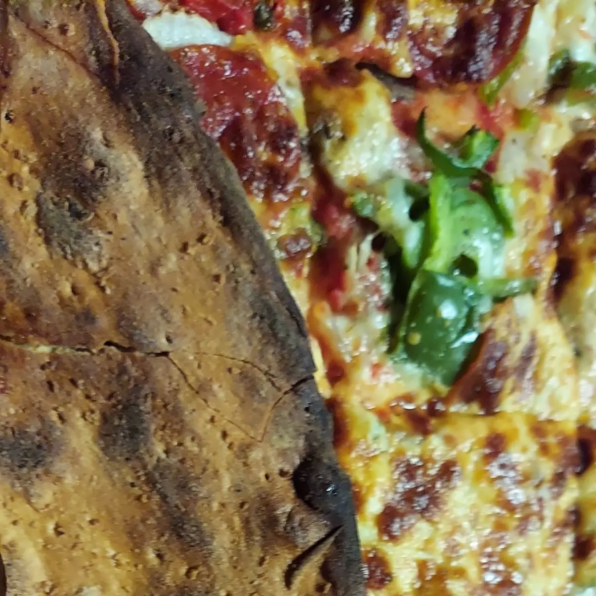 Burnt Pizza