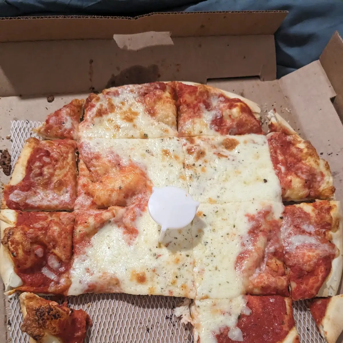 Thin Crust Cheese Pizza