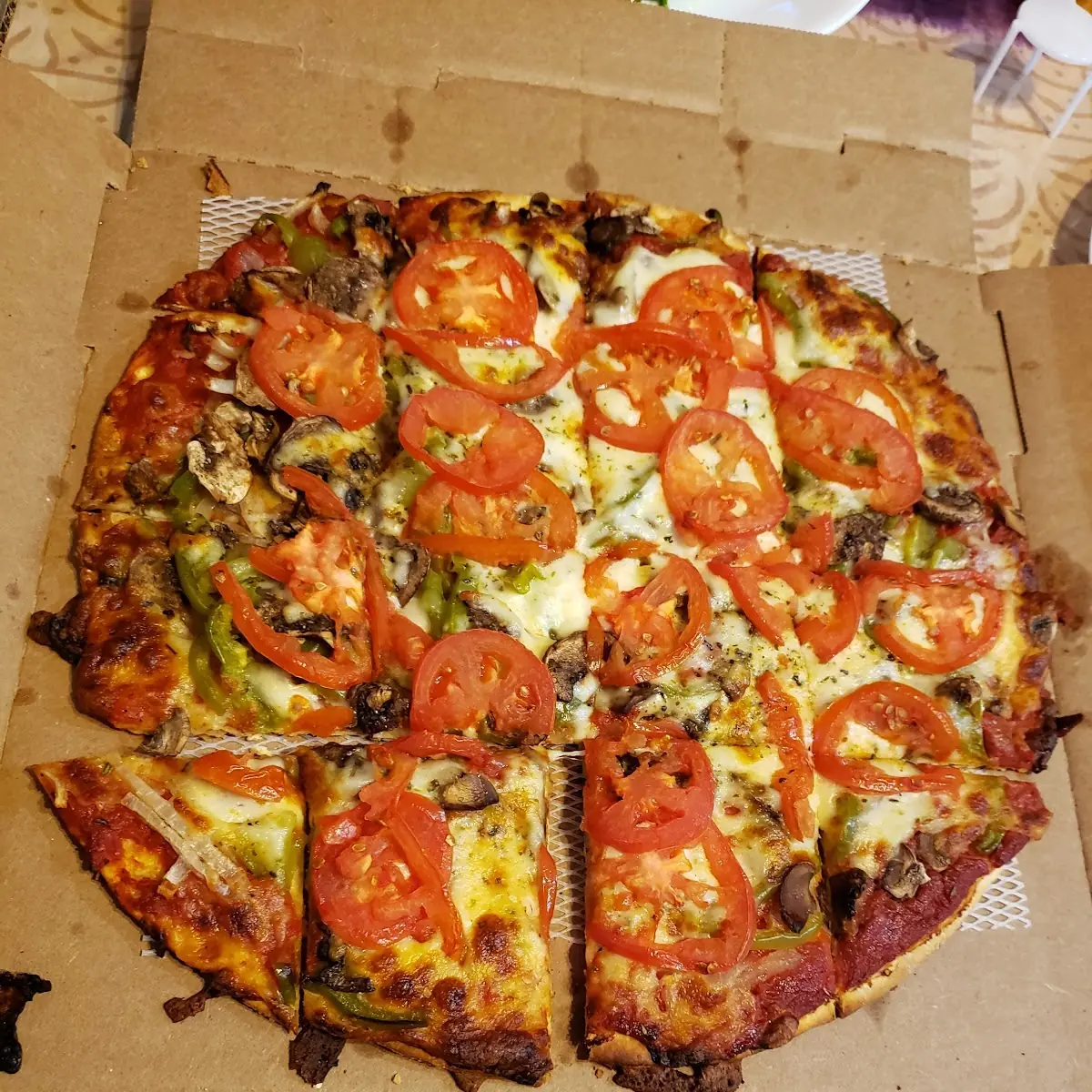 Veggie Deluxe Pizza