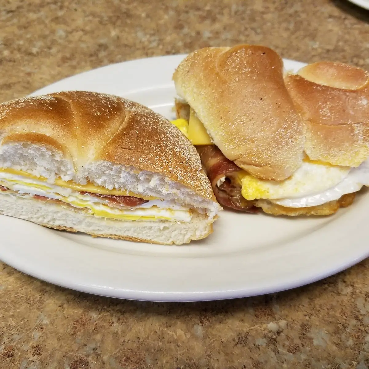 Turkey Bacon Egg and Cheese
