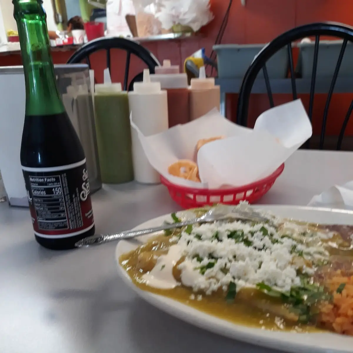 Enchiladas Verdes