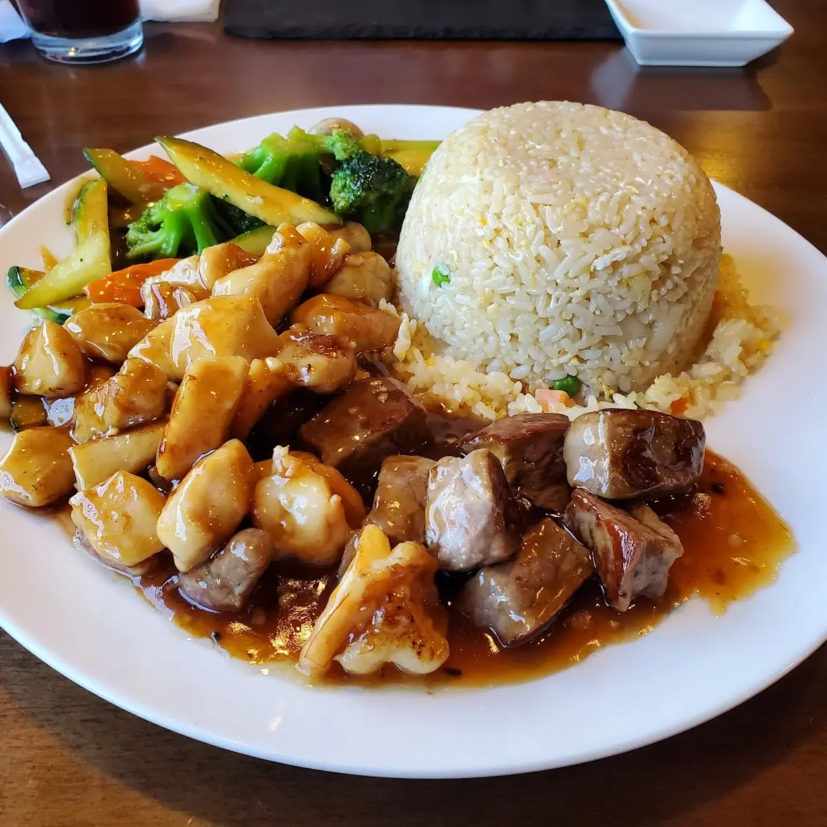 Hibachi Chicken Filet Mignon