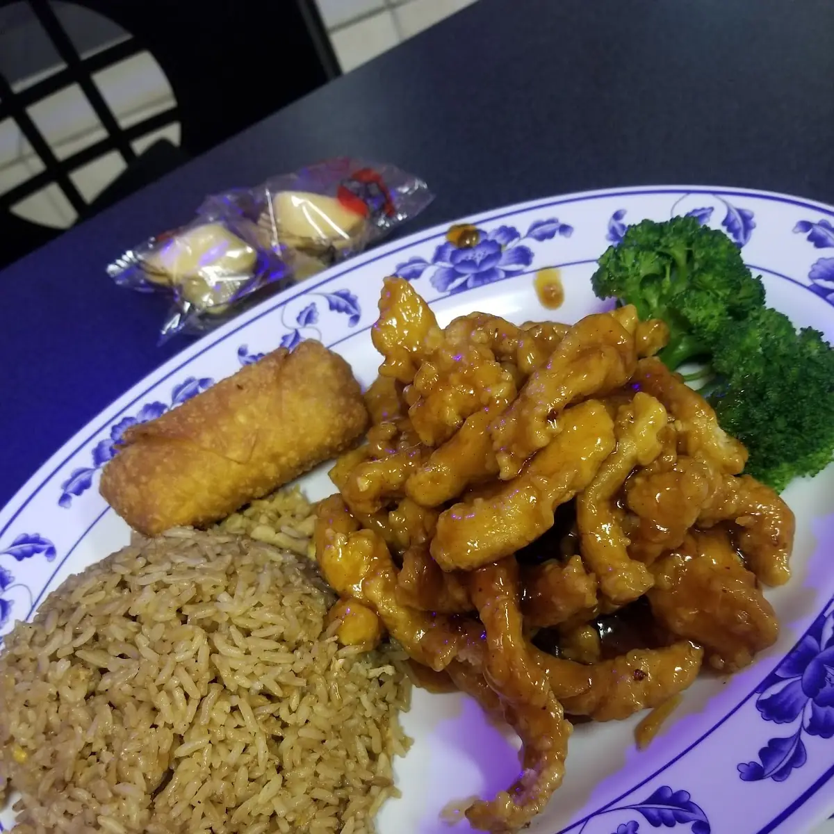Orange Chicken Dinner Special Fried Rice