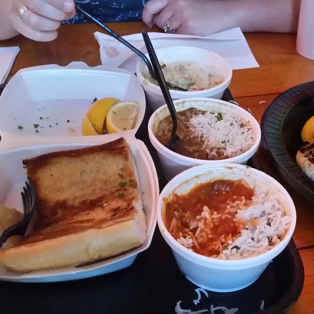 Spicy Shrimp Sandwich