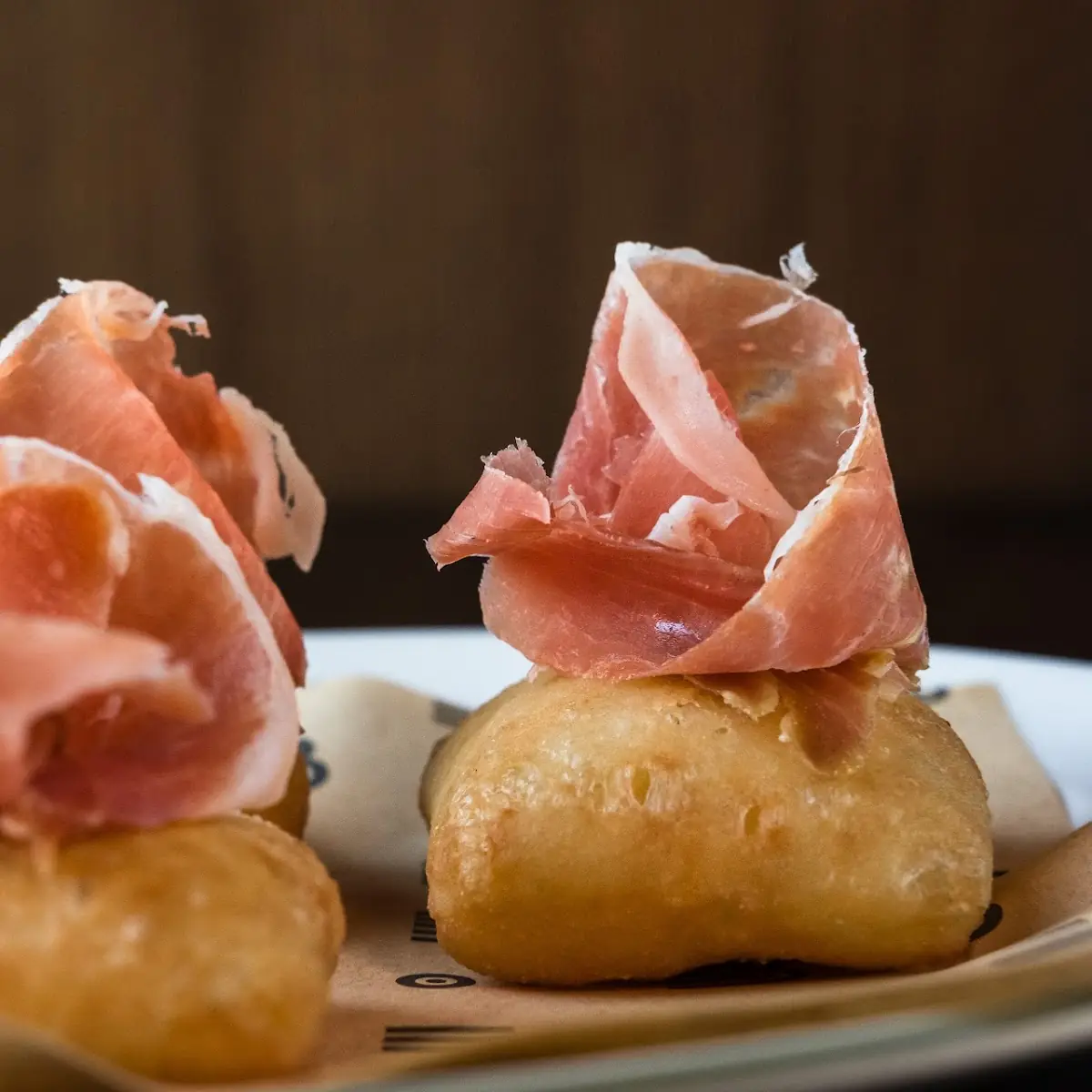 Country Ham Beignets