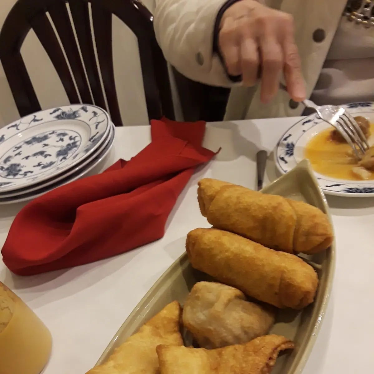 Egg Rolls and Crab Rangoon