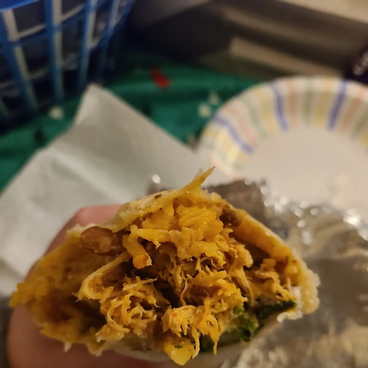 Mole Chicken Burrito