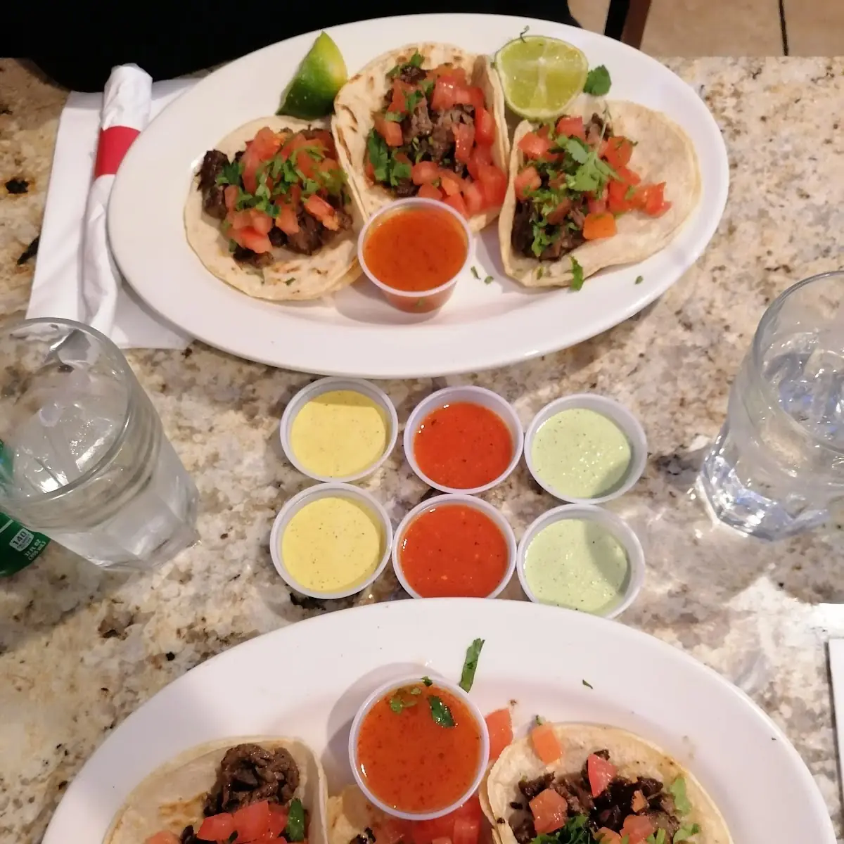 Tacos De Asada Taco Plate