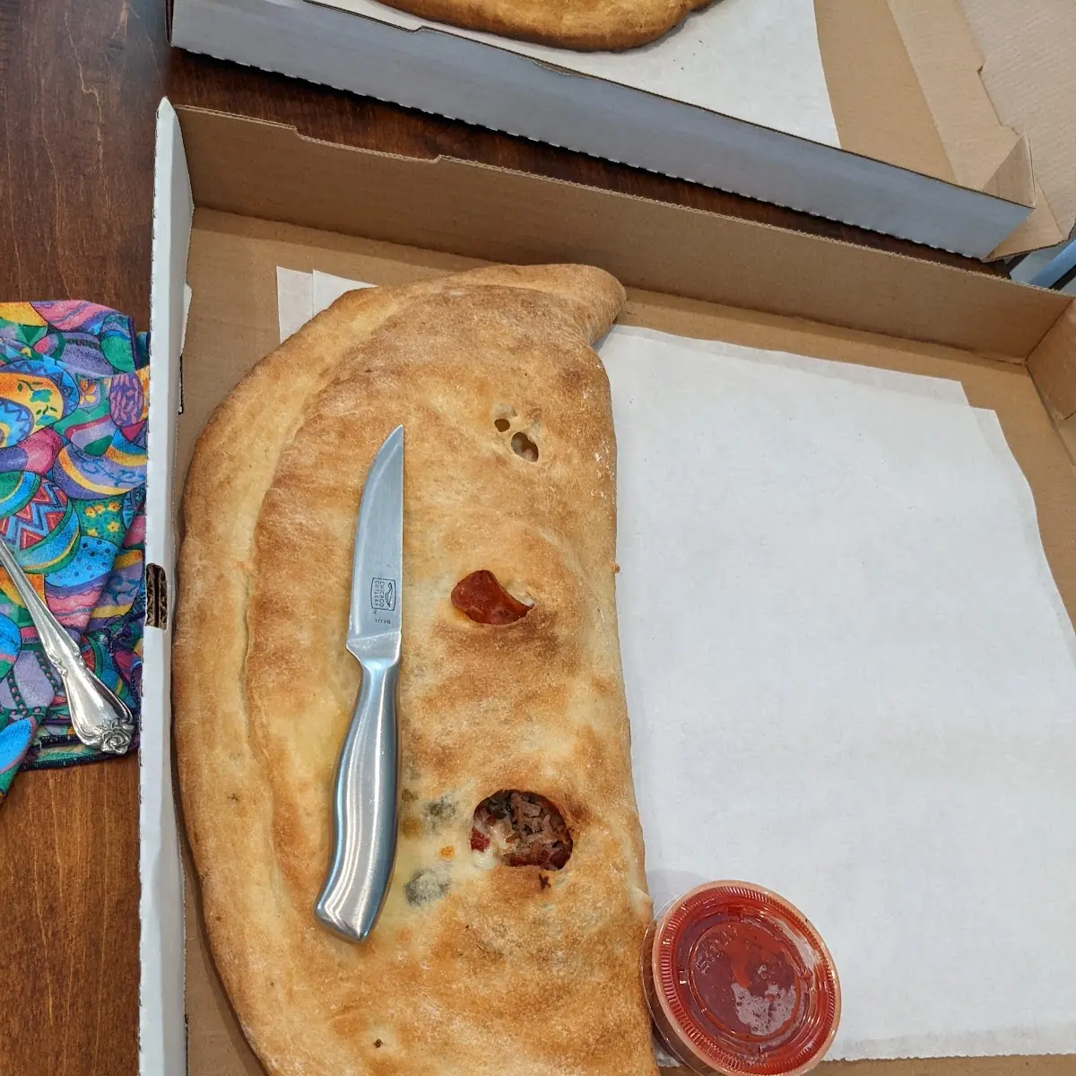 Calzone They Are Huge