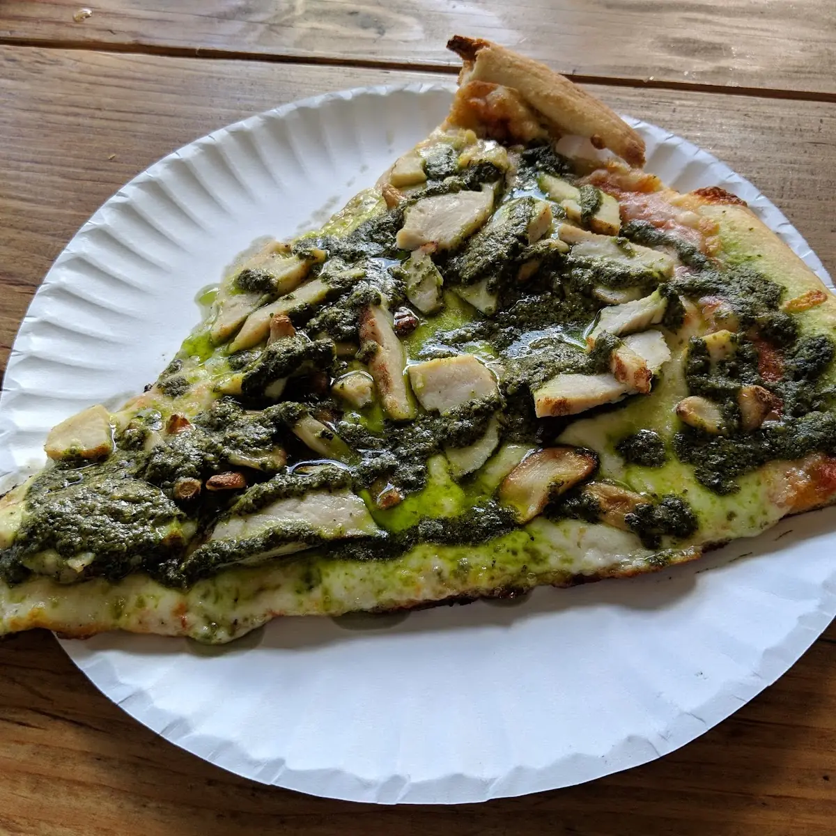 Chicken Pesto Pizza