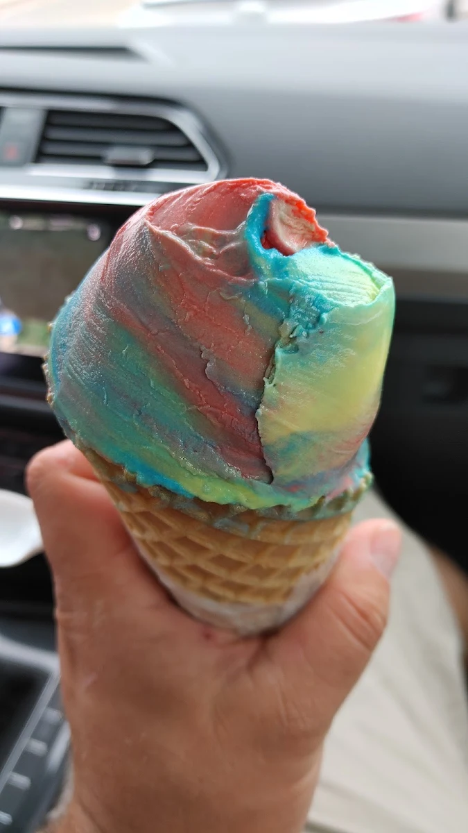 Superman Waffle Cone
