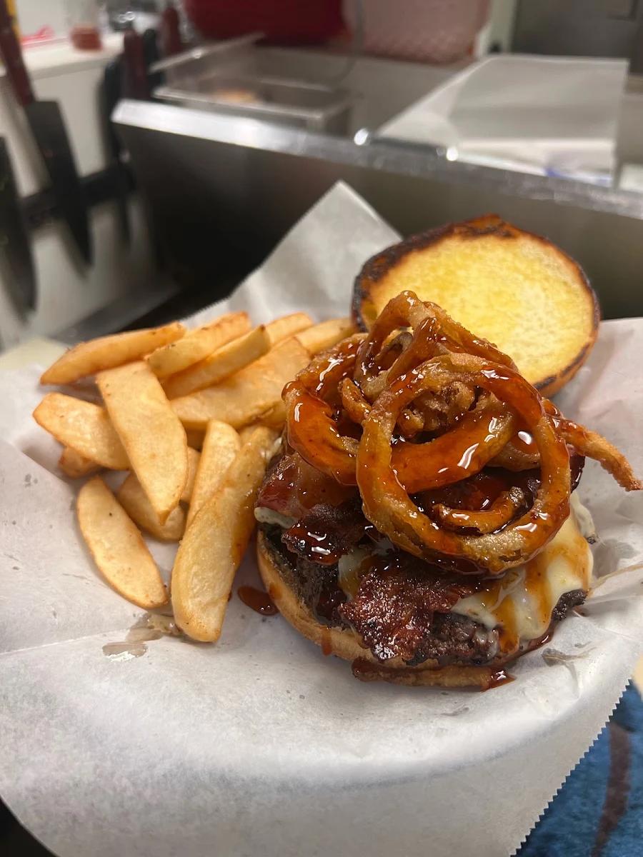Mushroom Swiss Burger