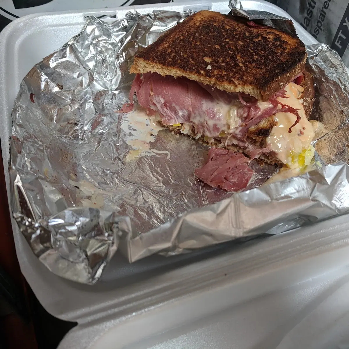 Reuben w Banana Peppers