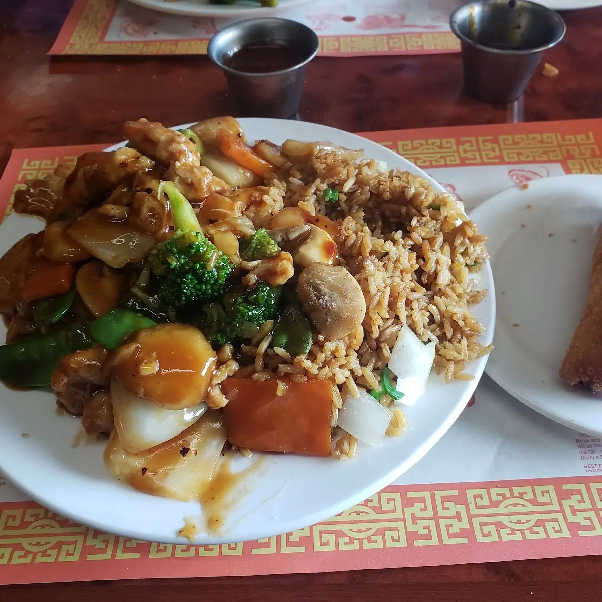 L14. Mixed Vegetable with Chicken Lunch Special