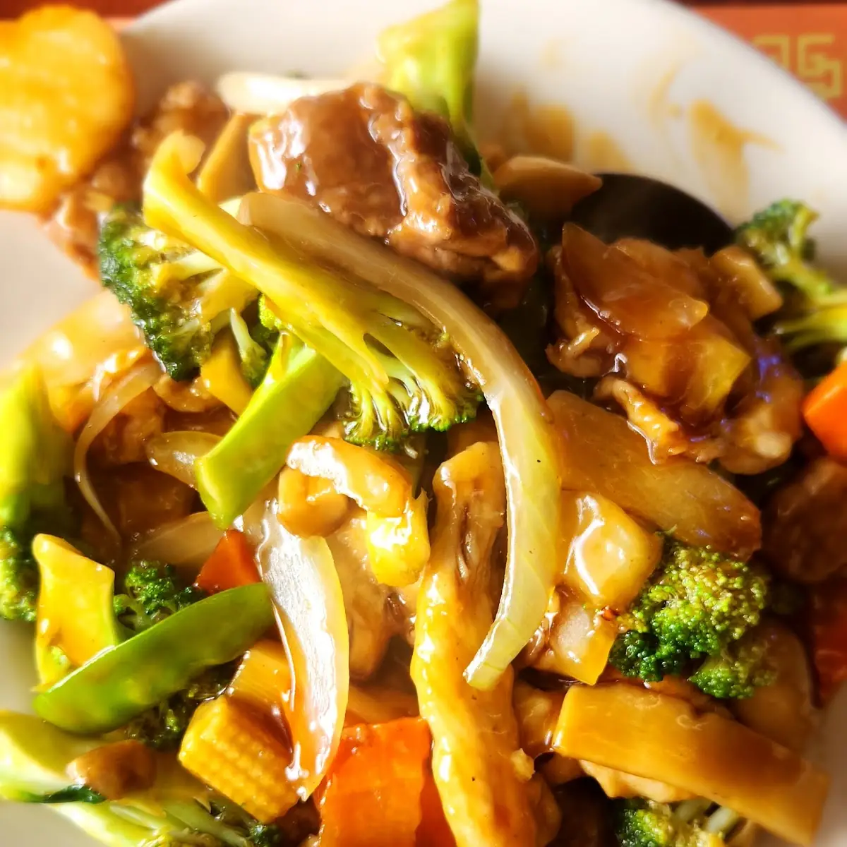 Bean Curd with Vegetable Soup
