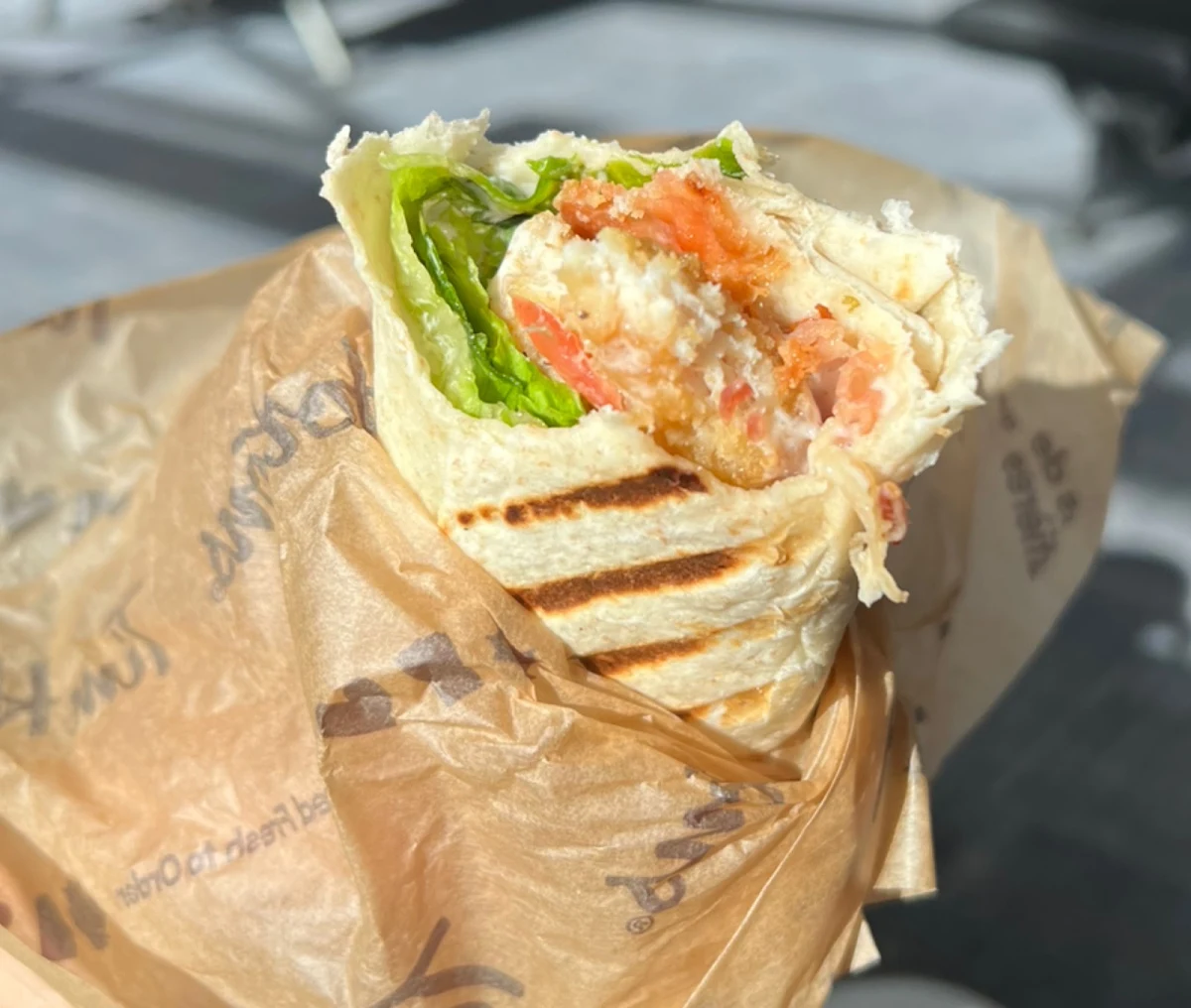 Ceasar Chicken Wrap, Tim Hortons