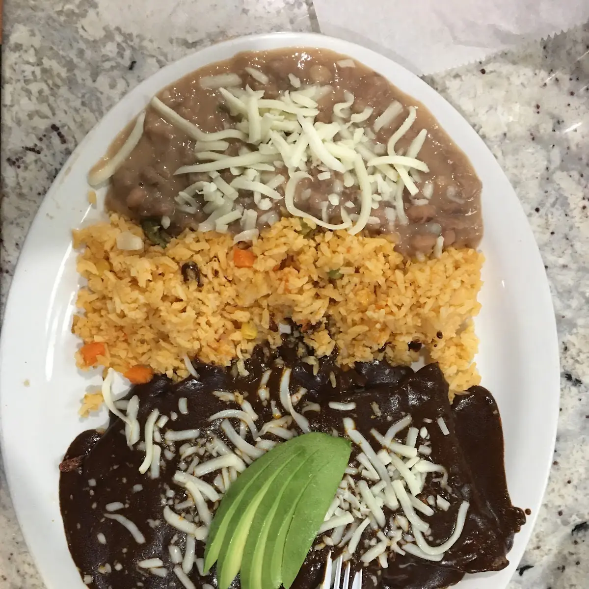 Mole Enchiladas