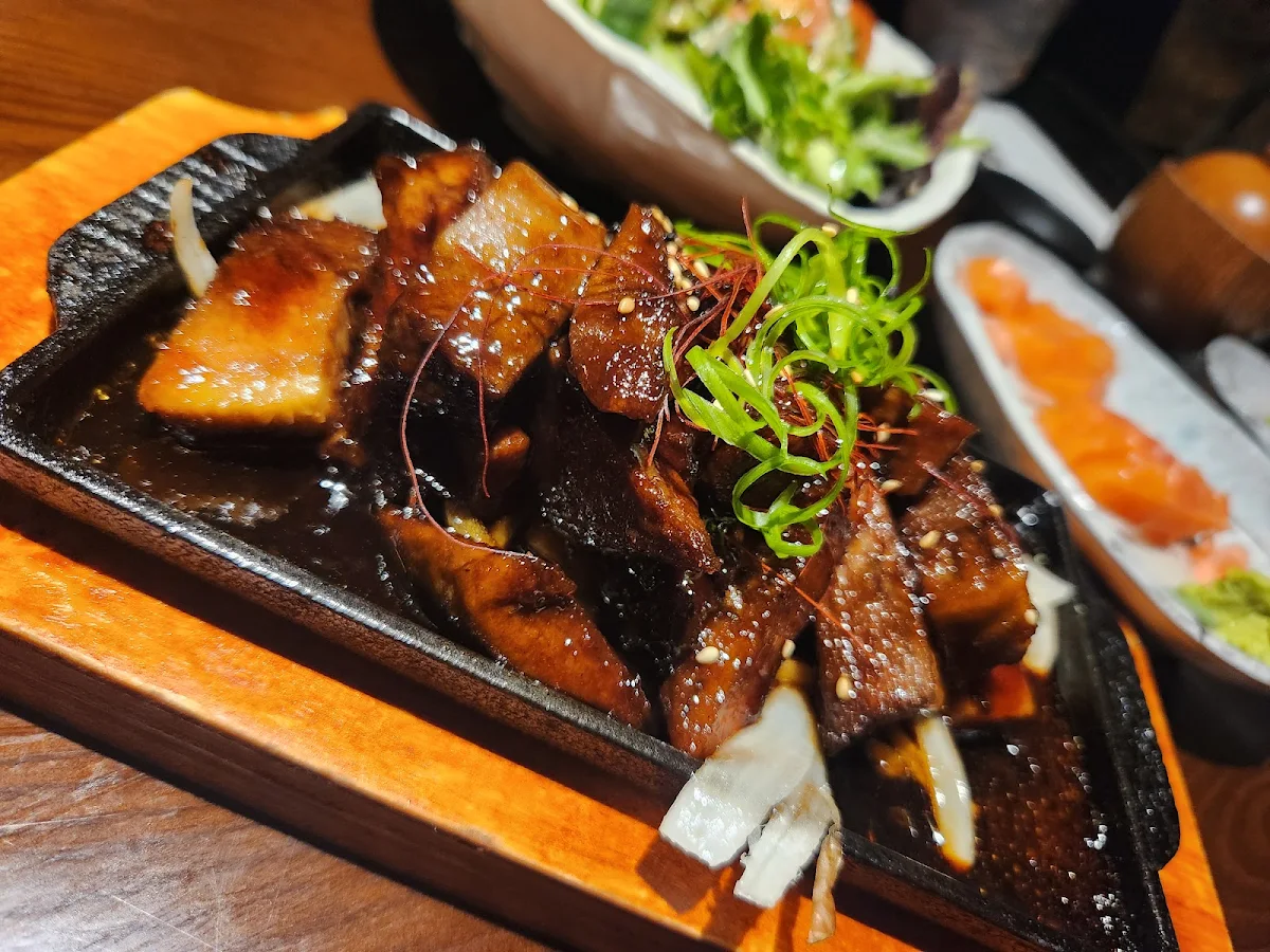 Unagi Beef Combo, Yamashita Japanese Restaurant