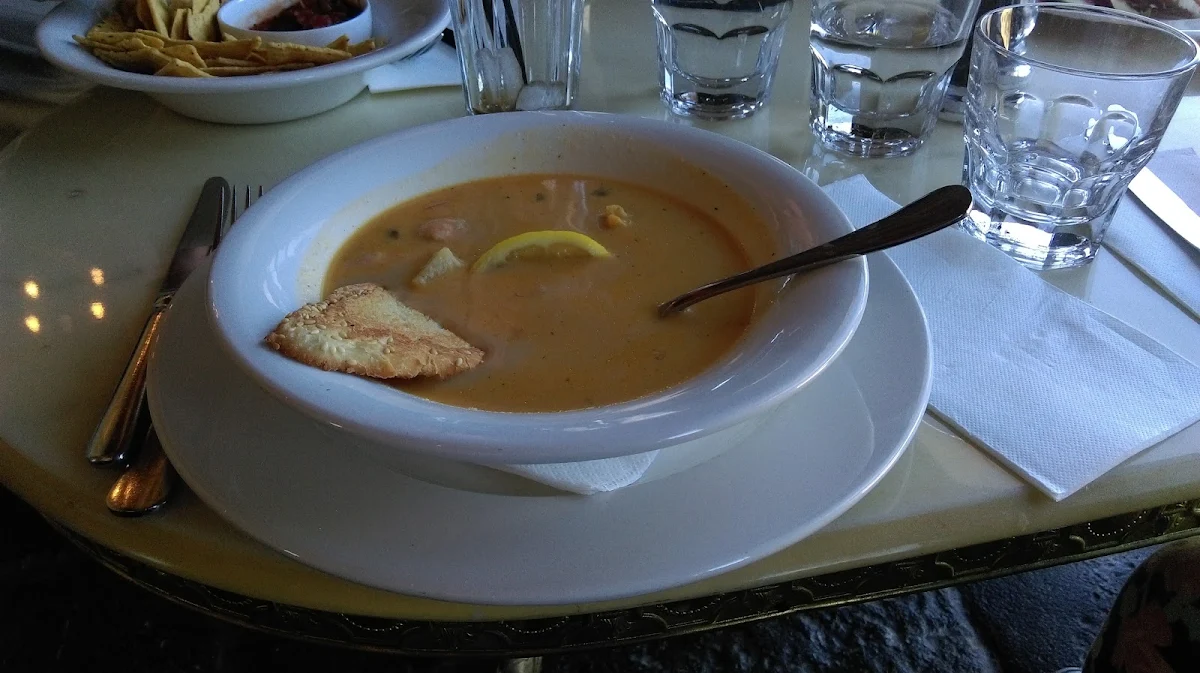 Salmon Chowder, Isabellas Cafe