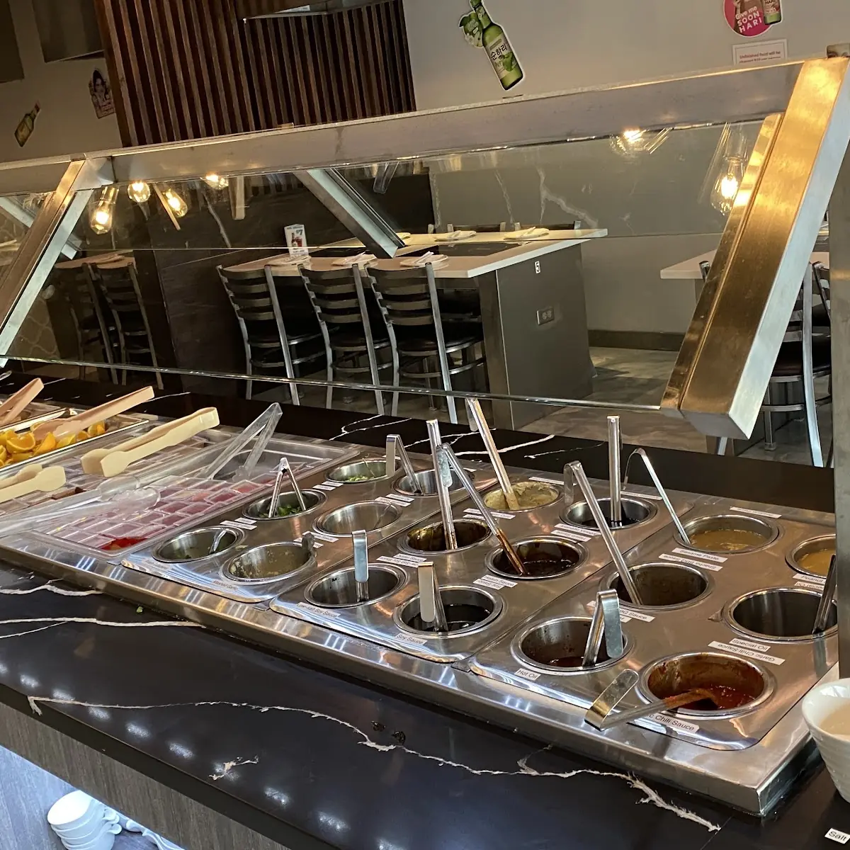 Sauce Bar for Hotpot