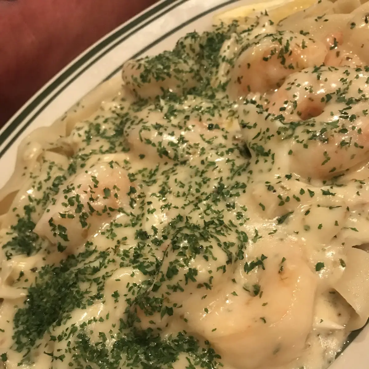 Crab and Shrimp Alfredo